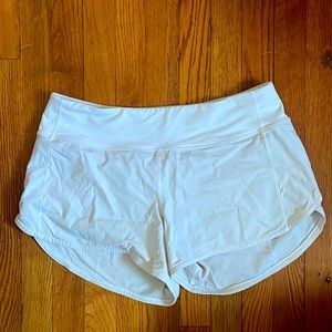 Lululemon White Short